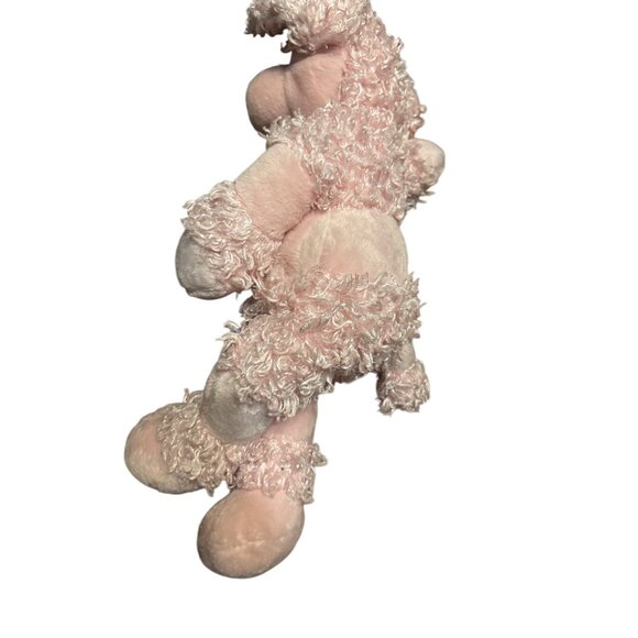 Build-A-Bear Pink Poodle Stuffed Animal Plush Toy 19" Curly Fur Soft & Cuddly - Picture 6 of 6